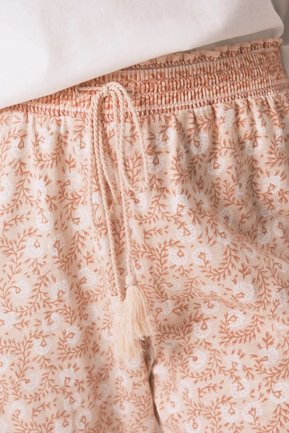 women'secret pantaloni pijama bumbac portocaliu 3702250