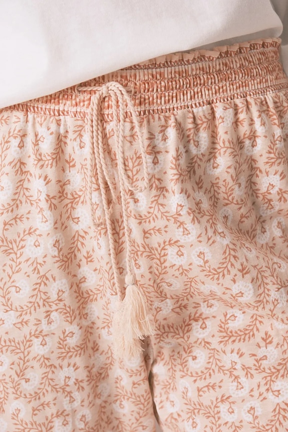 women'secret pantaloni pijama bumbac portocaliu 3702250