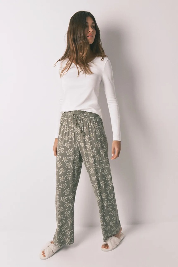 women'secret pizsamanadrág 3702259 zöld