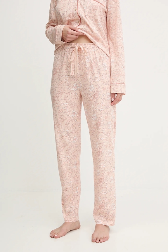 Odzież women'secret piżama bawełniana 4852096 pomarańczowy