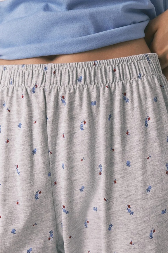 Bavlnené pyžamo women'secret modrá 3132145