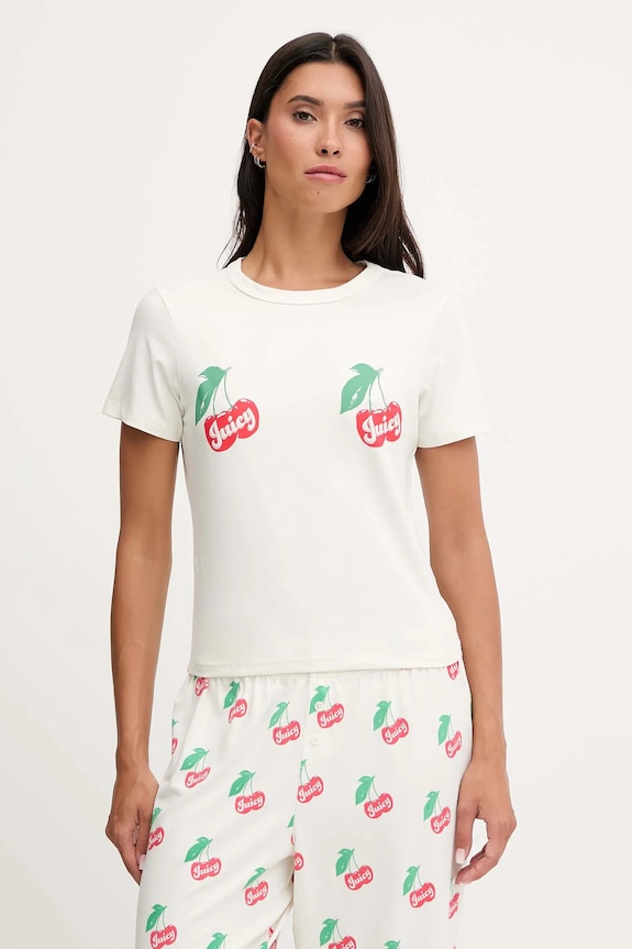 Juicy Couture pizsama JCLPJ225515 bézs AW25