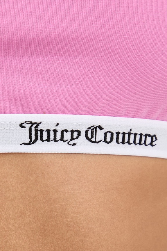 Odjeća Juicy Couture grudnjak s pamukom REN BRALET JCTBT125972 roza