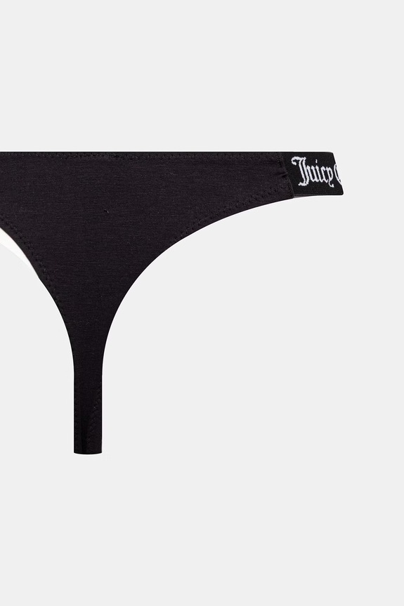 Juicy Couture tange za žene s pamukom 3 PK DEMI THNG 3-pack JCTTH225951 roza