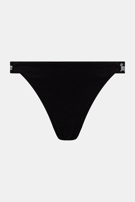 Tangá Juicy Couture 3-pak JCTTH225951 čierna SS26