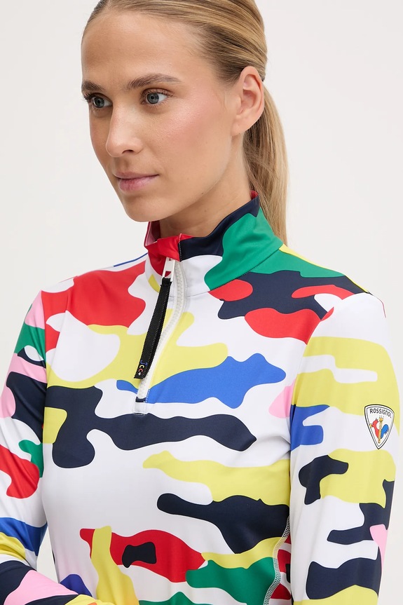 Rossignol longsleeve funcțional JCC alb RLOWL11