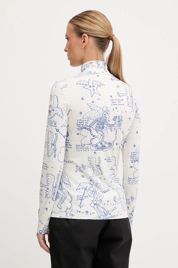 Odzież Rossignol longsleeve funkcyjny JCC RLOWL11 beżowy