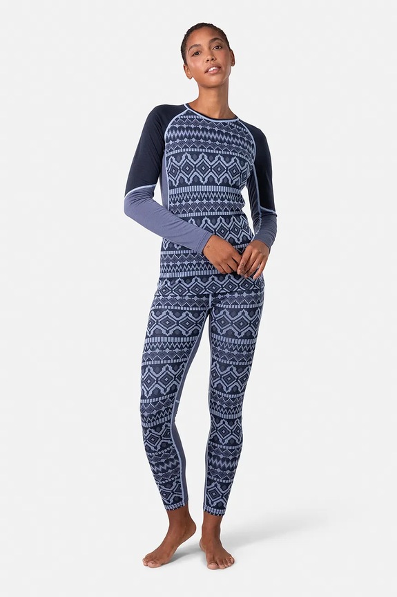 Abbigliamento Kari Traa longsleeve funzionale MALIA 623580 blu navy