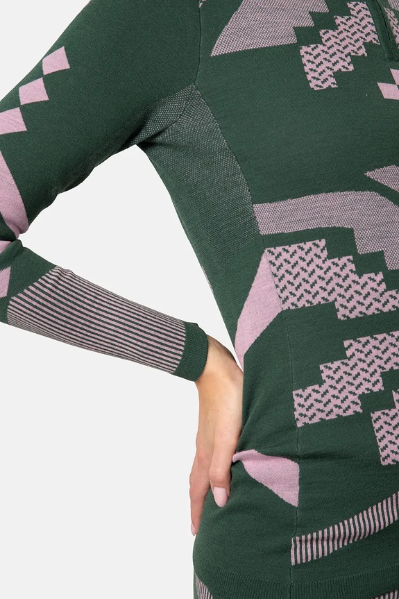 Kari Traa felpa funzionale FAITH 623594 verde