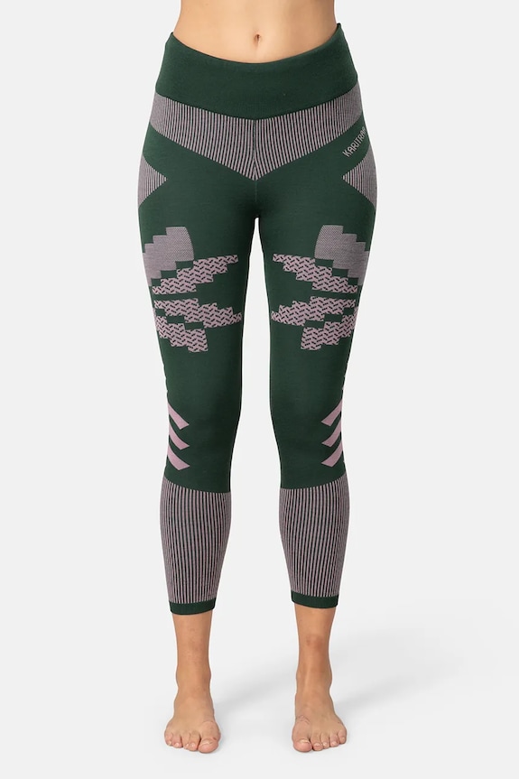 Kari Traa leggings funzionali FAITH sport invernali verde 623595
