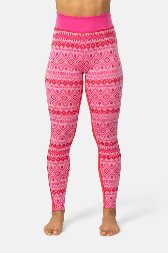 Kari Traa leggings funzionali MALIA sport invernali rosa 623599