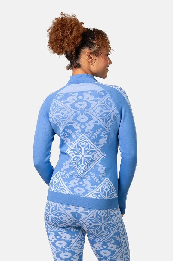 Abbigliamento Kari Traa felpa funzionale SAGA 623830 blu