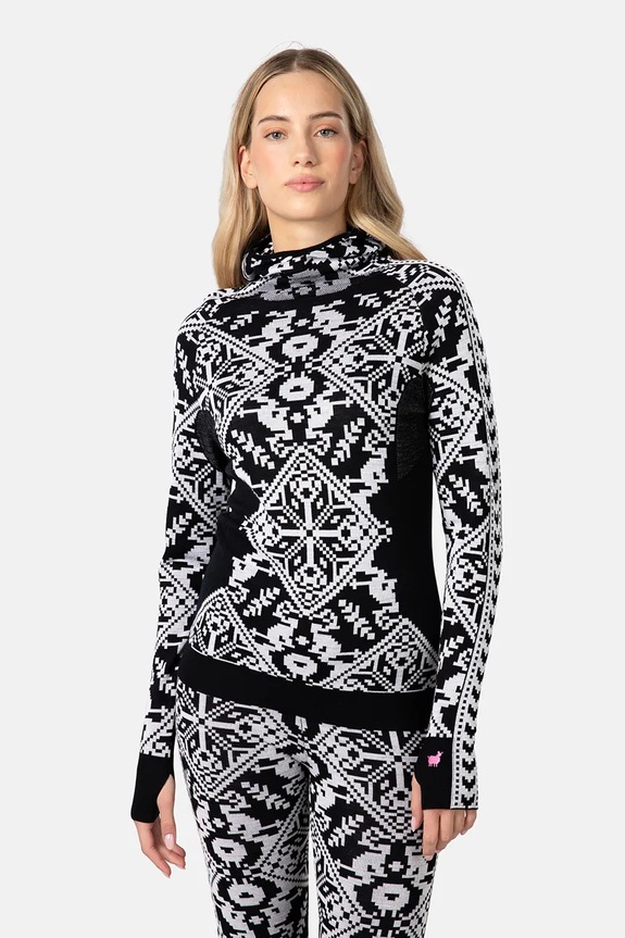 Funkcionalna dukserica Kari Traa SAGA gprnji dio crna 623831