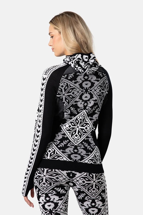 Funkcionalna dukserica Kari Traa SAGA 623831 crna AW25