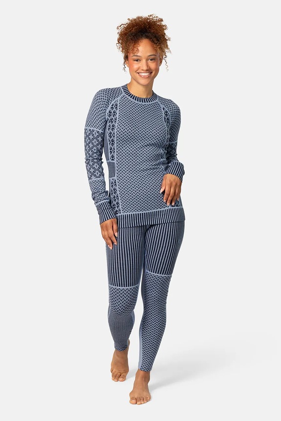 Kari Traa leggings funzionali SMEKKER blu navy 623843