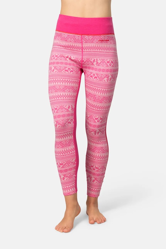 Kari Traa leggings funzionali TALE sport invernali rosa 623925