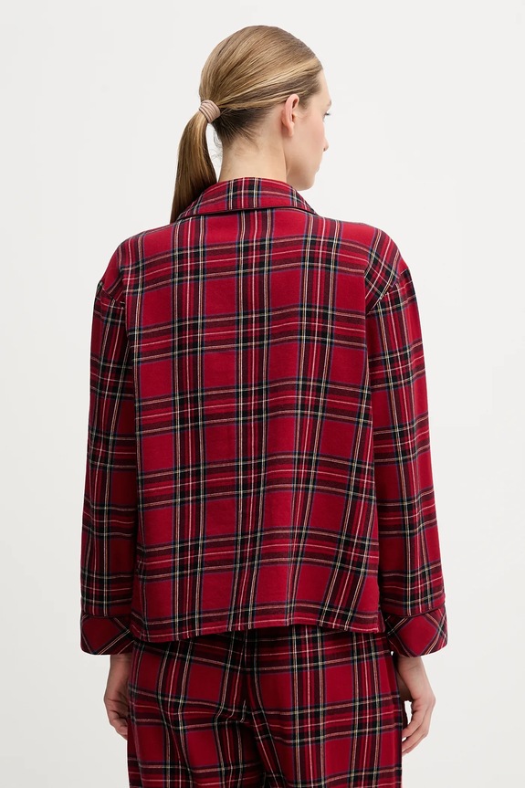 Îmbrăcăminte Abercrombie & Fitch cămașă de pijama KI146.5097.556 burgundia