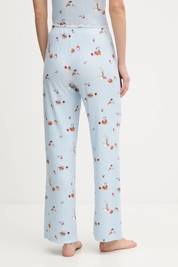 Îmbrăcăminte Abercrombie & Fitch pantaloni de pijama KI146.5112.111 albastru