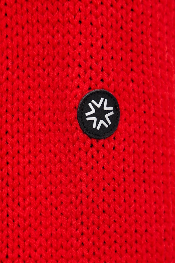 Pulover z dodatkom volne Newland LADY W FULL ZIP N46808.116 rdeča