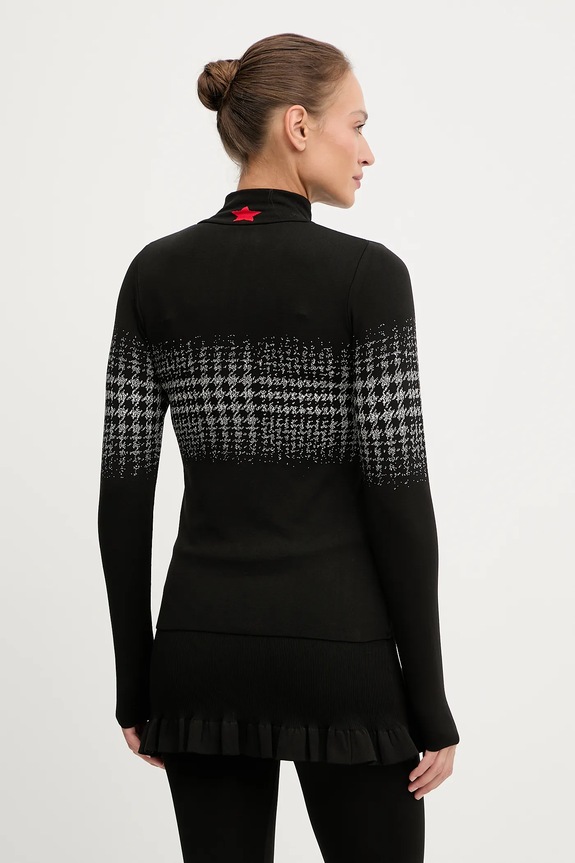 Odzież Newland bluza funkcyjna LADY T-NECK N46787.157 czarny