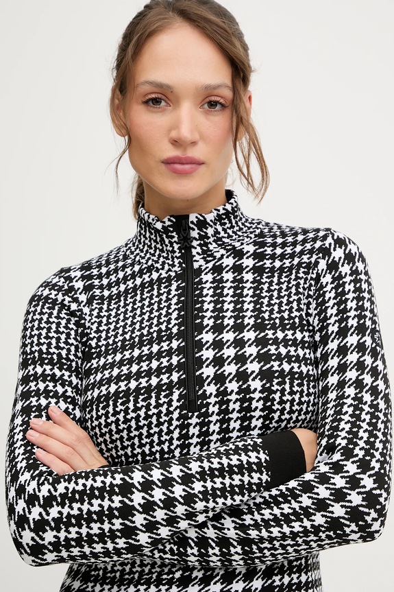 Newland longsleeve funzionale LADY T-NECK nero N46777.108