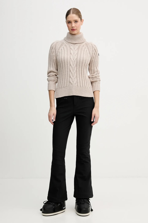 Sveter s prímesou vlny Newland LADY WOOL SWEATER N46536.34 béžová AW25