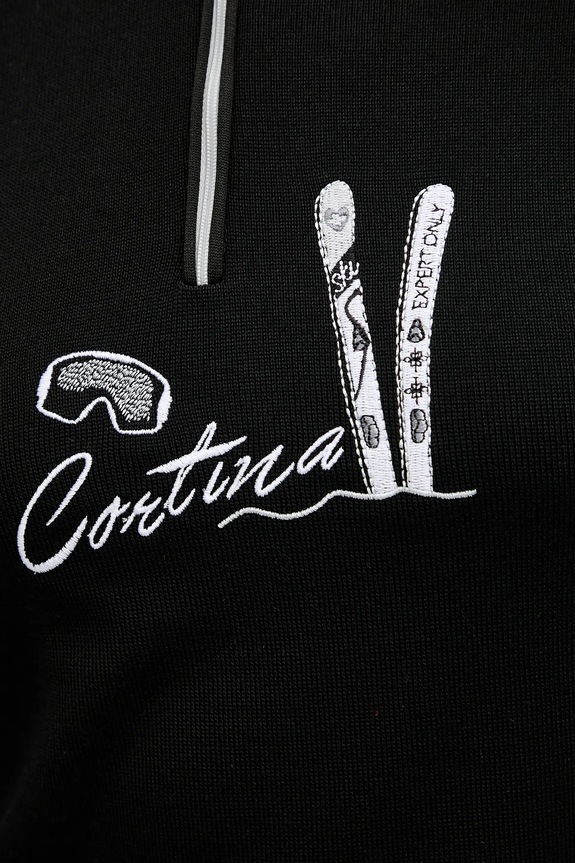 Funkcionalna majica dugih rukava s dodatkom vune Newland LADY WOOL T-NECK crna N46864.15