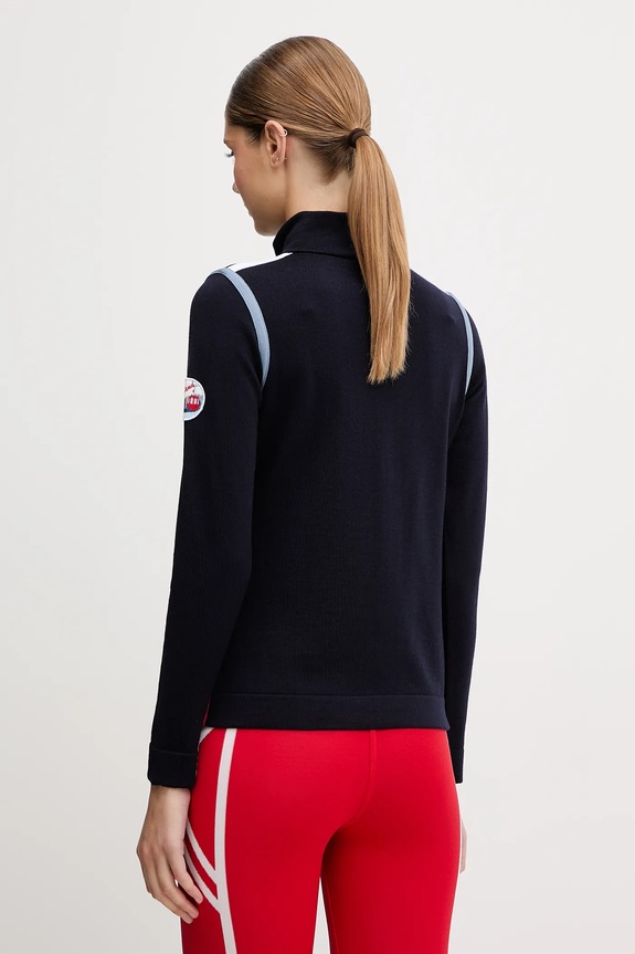 Ruházat Newland funkcionális hosszú ujjú gyapjúból LADY WOOL T-NECK N46864.8 sötétkék