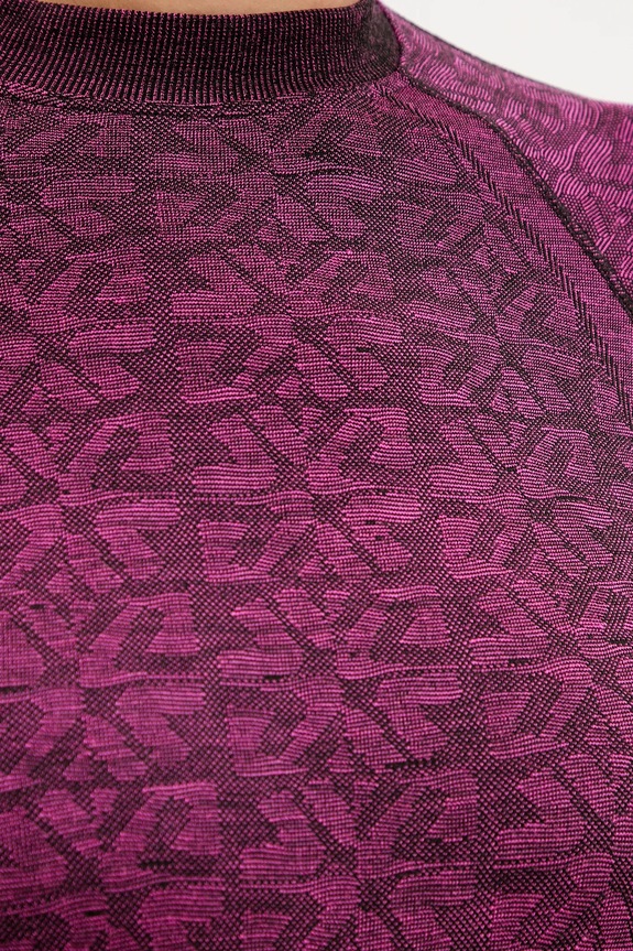 Funkcionalna majica dugih rukava s dodatkom vune Newland LADY ROUND NECK SW N4600.111 roza