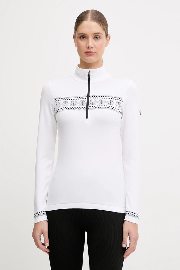Funkcionalna majica dugih rukava Newland LADY T-NECK zimski sportovi bijela N46826.91