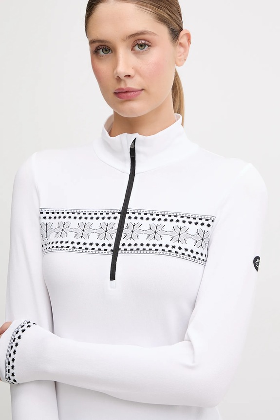 Funkcionalna majica dugih rukava Newland LADY T-NECK bijela N46826.91