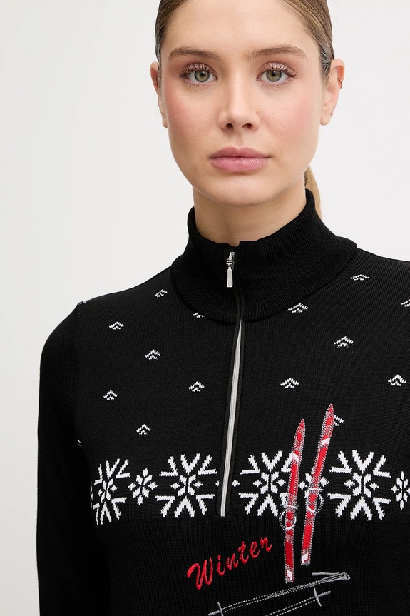 Funkčná bielizeň Newland LADY W T-NECK čierna N46726.108