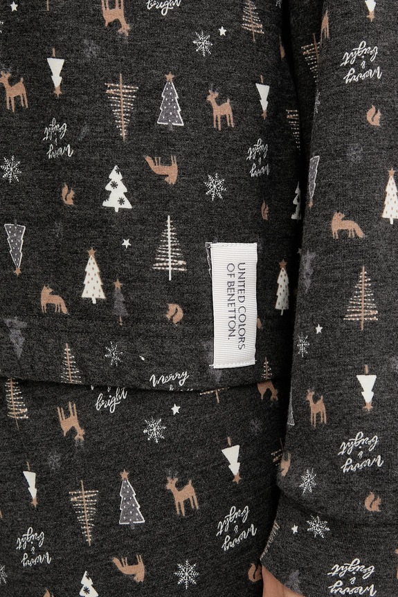 Πιτζάμα United Colors of Benetton 32QH3P04E