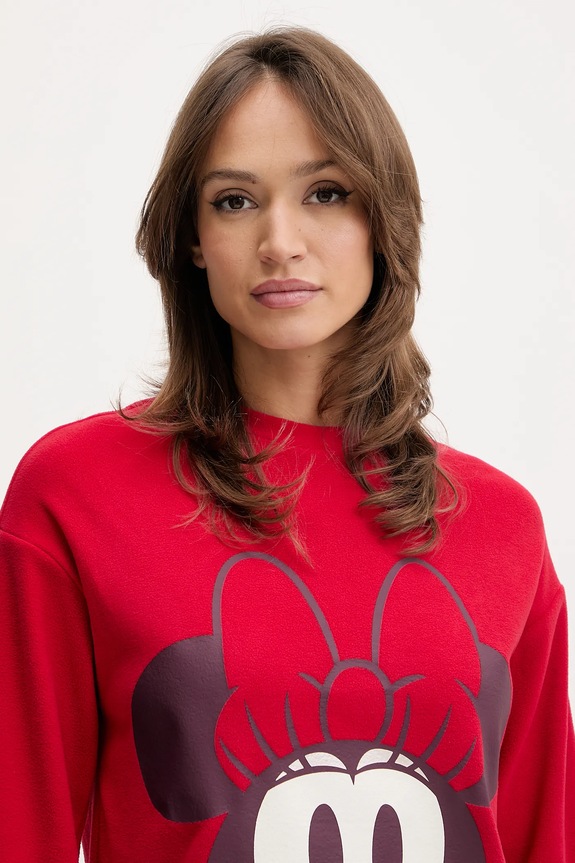 United Colors of Benetton pijama 3I473P04F rosu