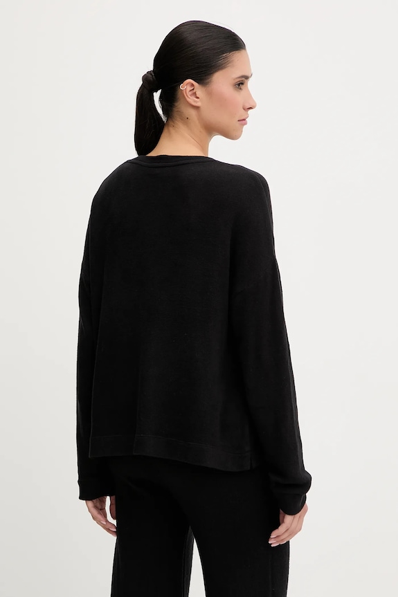 Îmbrăcăminte United Colors of Benetton longsleeve de pijama 3Q413M08A negru
