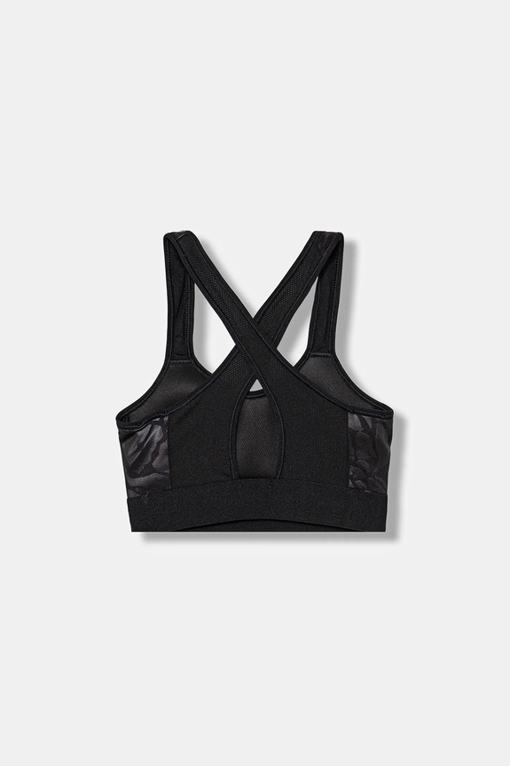 Dievča Športová podprsenka adidas JM3917 čierna