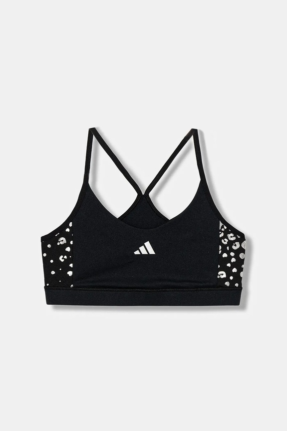 adidas biustonosz dziecięcy JM5944 czarny AW25