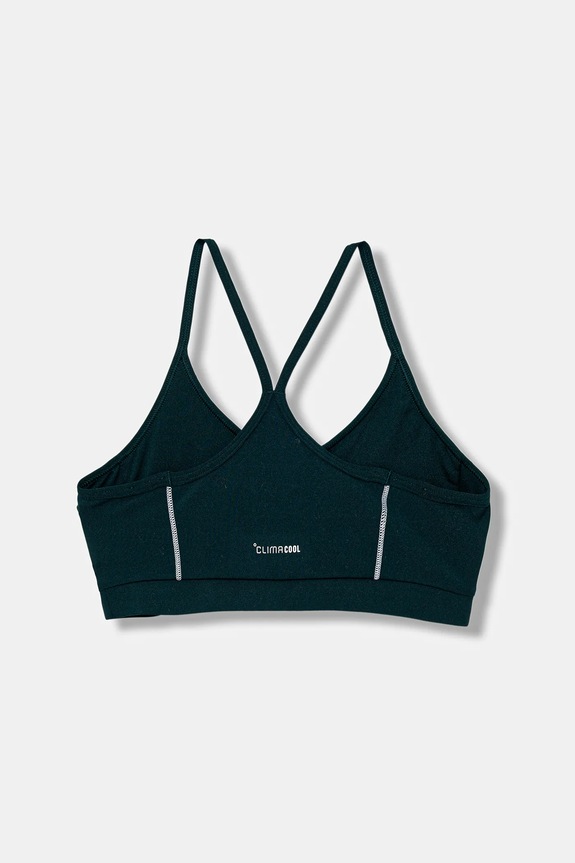 Dievča Detská športová podprsenka adidas JW8661 zelená