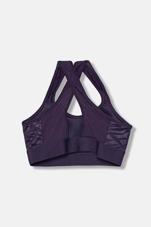 Dziewczynka adidas biustonosz sportowy dziecięcy JM3916 fioletowy
