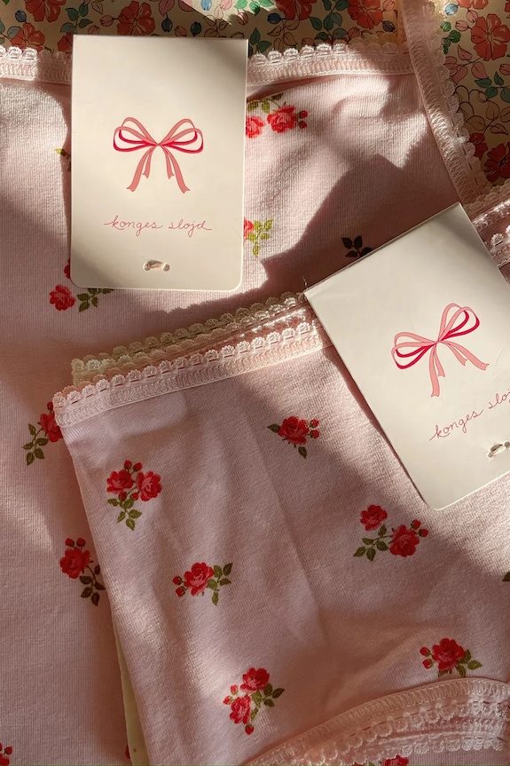 Konges Sløjd chiloți copii BASIC 2 PACK GIRL HIPSTER GOTS 2-pack KS103695.9BYA roz