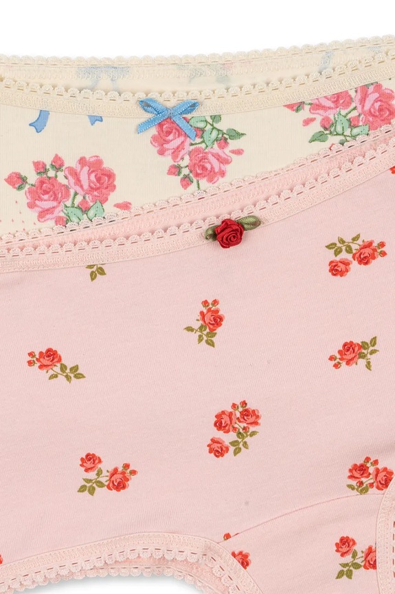 Fete Konges Sløjd chiloți copii BASIC 2 PACK GIRL HIPSTER GOTS 2-pack KS103695.9BYA roz