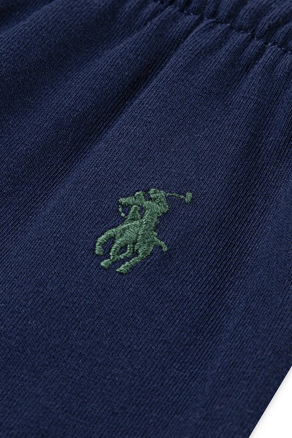 Polo Ralph Lauren piżama bawełniana dziecięca granatowy 4P0279