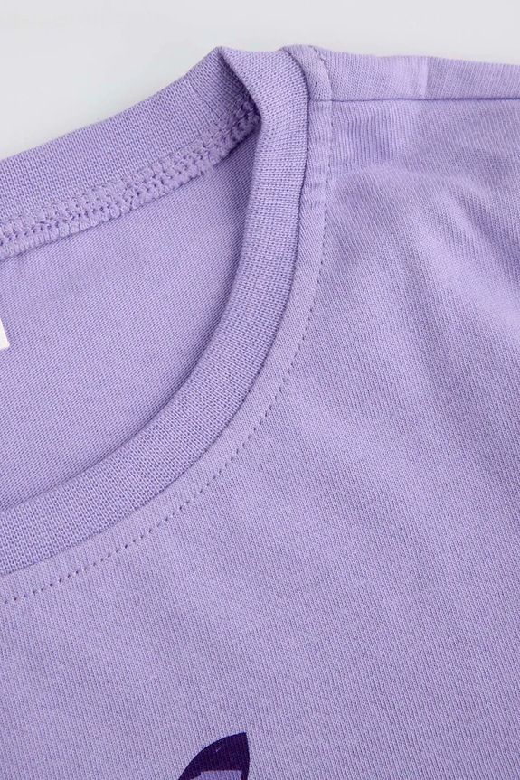 Κοριτσίστικα Παιδικό βαμβακερό σετ πιτζάμας Coccodrillo ZC5448102PJS μωβ