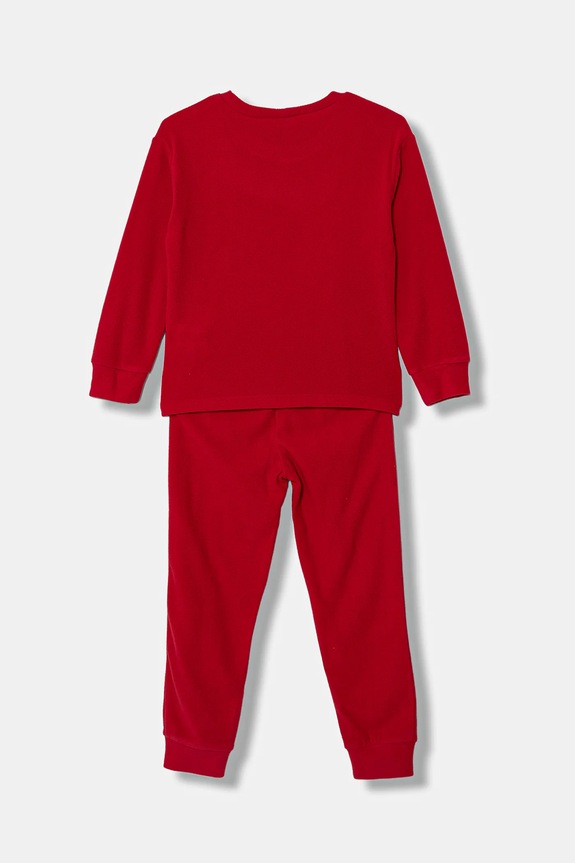 Detské pyžamo United Colors of Benetton 3I470P09M.G.Seasonal červená AW25