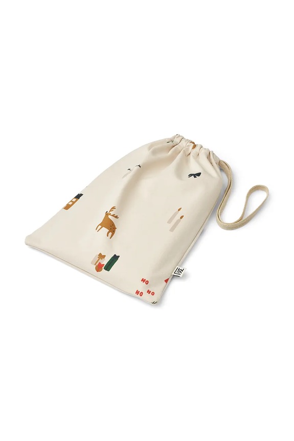 Liewood piżama dziecięca Wilhelm Printed Pyjamas Set beżowy LW20361.9BYA