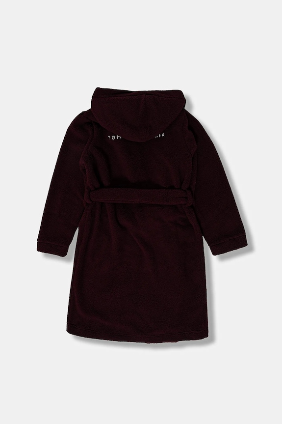 Tommy Hilfiger szlafrok UK0UK00090.9BYA bordowy AW25