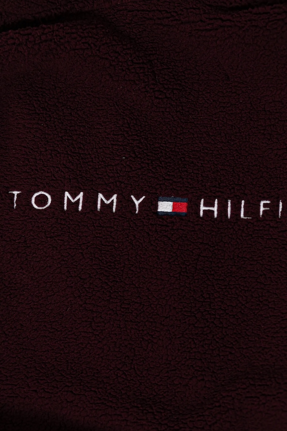 Chłopiec Tommy Hilfiger szlafrok UK0UK00090.9BYA bordowy