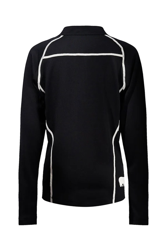 Λειτουργικό παιδικό μακρυμάνικο Perfect Moment thermal half zip K6000073 μαύρο AW25