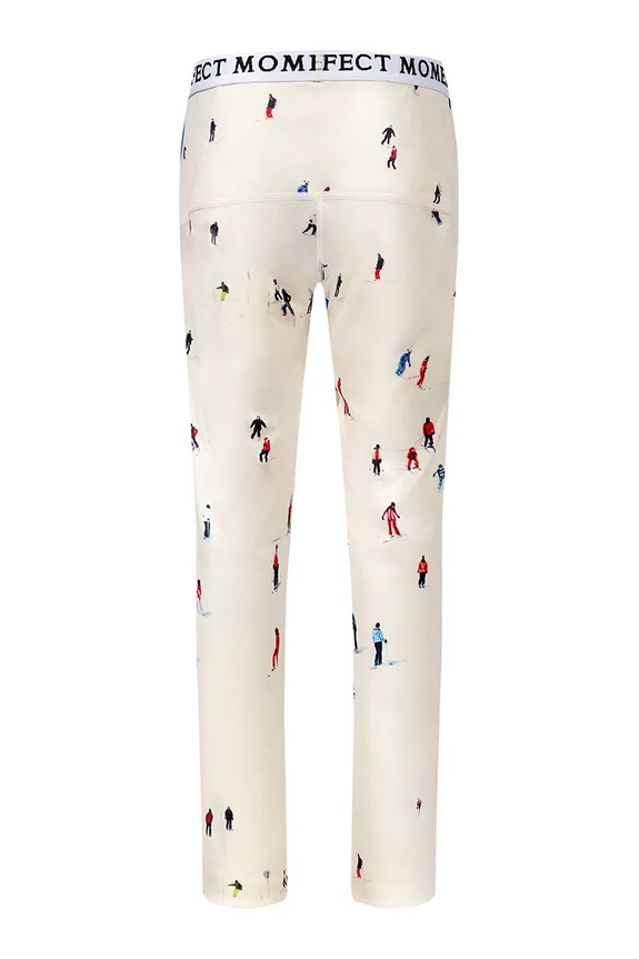Perfect Moment legginsy funkcyjne dziecięce thermal pants K6000074 beżowy AW25