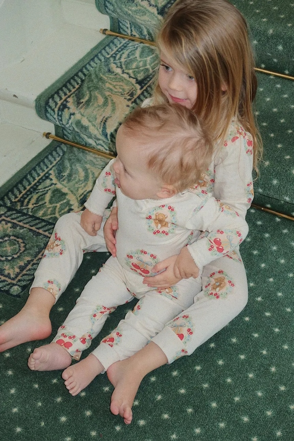 Παιδική πιτζάμα Konges Sløjd BASIC BLOUSE/PANTS SET GOTS KS104214.9BYA